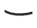 Chisel 4.0mm Geniune Leather Weave Necklace - 18 inches