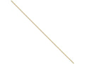 Chisel Yellow Rhodium over Brass 1.5mm Plated Ball Chain Necklace - 16 inches