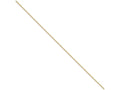 Chisel Yellow Rhodium over Brass 1.5mm Plated Ball Chain Necklace - 20 inches