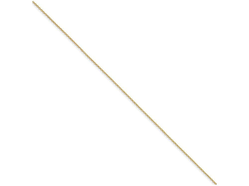 Chisel Yellow Rhodium over Brass 1.70mm Plated Fancy Chain Necklace - 16 inches