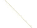 Chisel Yellow Rhodium over Brass 1.70mm Plated Fancy Chain Necklace - 16 inches
