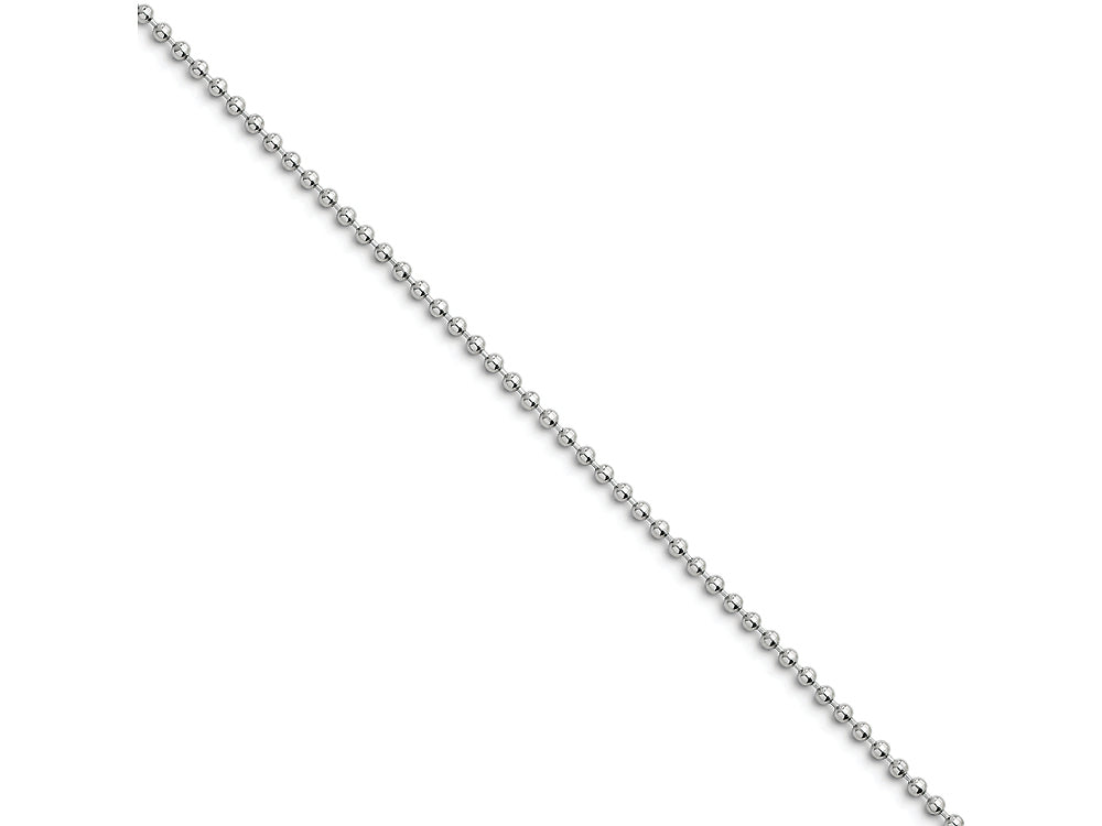 Chisel Stainless Steel 2mm Ball Chain Necklace - 18 inches