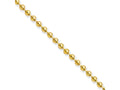 Chisel Stainless Steel Ip Gold-plated 3.0mm 24in Ball Chain Necklace