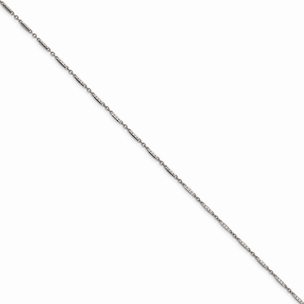 Chisel Stainless Steel Polished 18in 1.80mm Fancy Link Chain Necklace