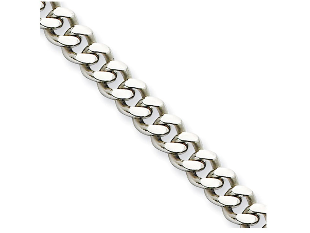 Chisel Stainless Steel 4mm Curb Chain Necklace