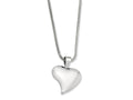 Chisel Stainless Steel Heart Pendant Necklace - 18 inches