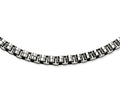 Chisel Stainless Steel Circular Links 24in Necklace