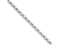 Chisel Stainless Steel 4.60mm 24in Rolo Chain Necklace