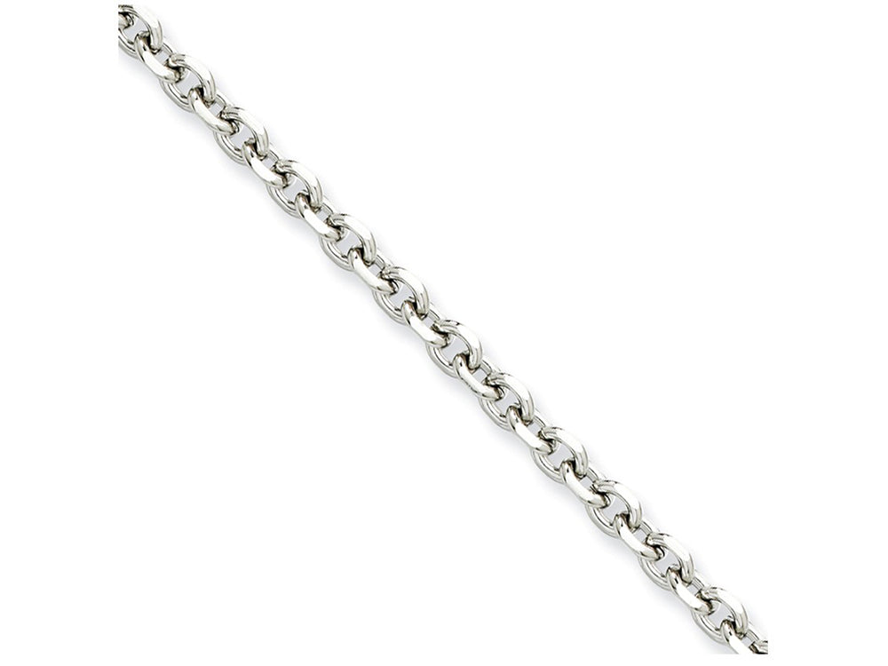 Chisel Stainless Steel 5.3mm 22in Cable Chain Necklace