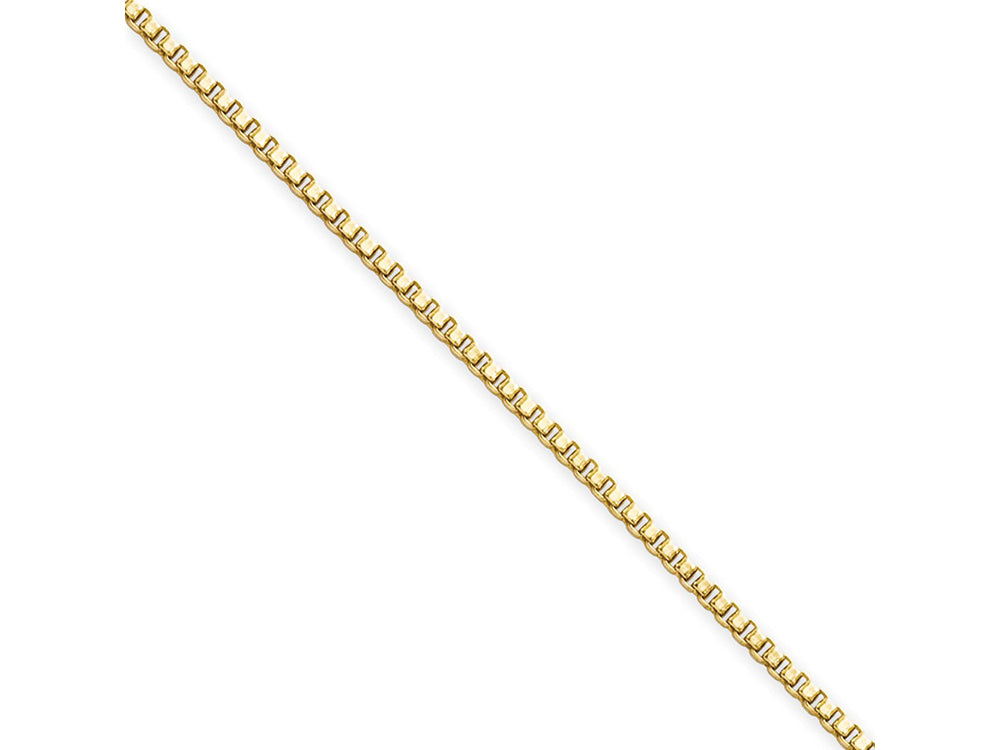 Chisel Stainless Steel Ip Gold-plated 1.5mm 18in Box Chain Necklace