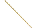 Chisel Stainless Steel Ip Gold-plated 1.5mm 20in Box Chain Necklace