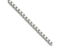 Chisel Stainless Steel 2.4mm 24in Box Chain Necklace