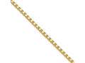 Chisel Stainless Steel Ip Gold-plated 2.4mm 18in Box Chain Necklace