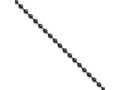 Chisel Stainless Steel 2.4mm Ip Black-plated 22in Ball Chain Necklace