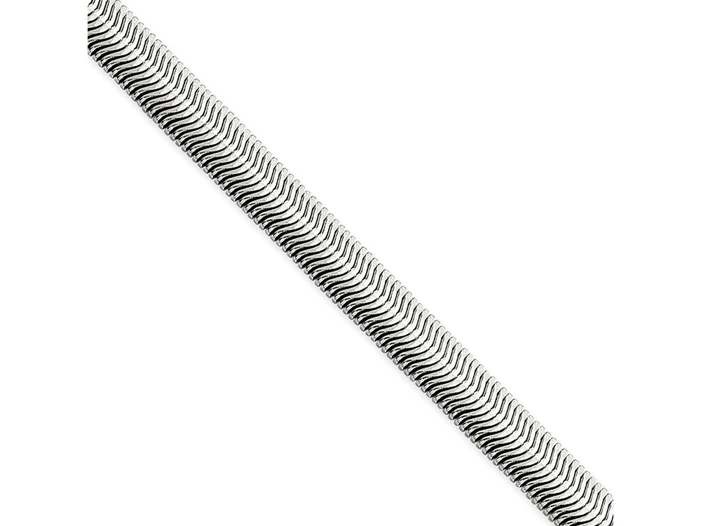 Chisel Stainless Steel 5.20mm 20in Flat Snake Chain Necklace