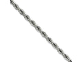 Chisel Stainless Steel 4.0mm 30in Rope Chain Necklace