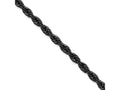 Chisel Stainless Steel Ip Black-plated 4.0mm 20in Rope Chain Necklace