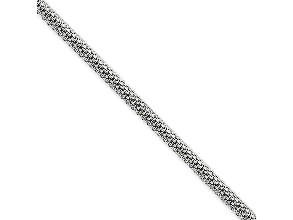 Chisel Stainless Steel 3.2mm 30in Bismark Chain Necklace