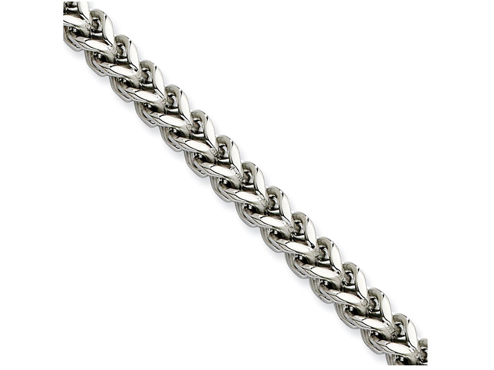Chisel Stainless Steel 5.50mm 22in Franco Chain Necklace