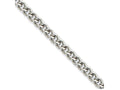 Chisel Stainless Steel 4.0mm 18in Round Curb Chain Necklace
