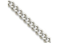 Chisel Stainless Steel 6.75mm 24in Curb Chain Necklace