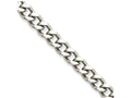 Chisel Stainless Steel 7.5mm 24in Curb Chain Necklace