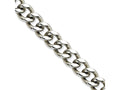 Chisel Stainless Steel 11.50mm 22in Curb Chain Necklace