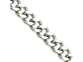 Chisel Stainless Steel 13.75mm 22in Curb Chain Necklace