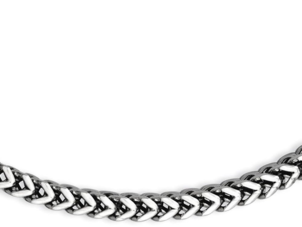Chisel Stainless Steel Light Wheat 24in Necklace