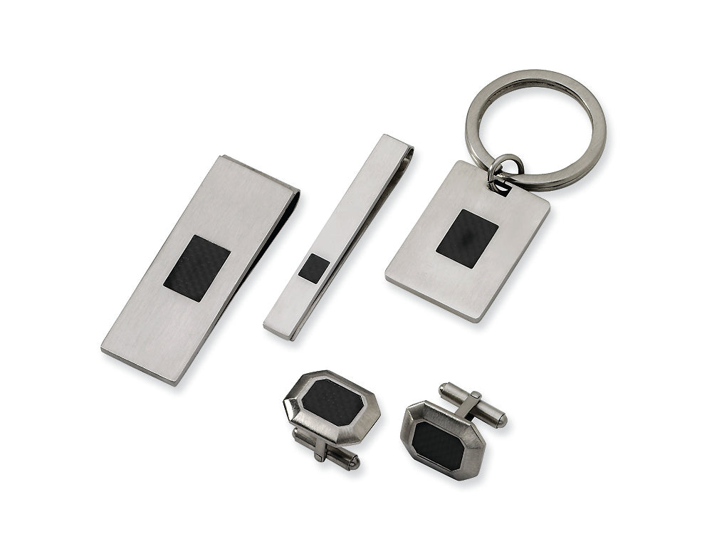 Chisel Stainless Steel Carbon Fiber 4-piece Boxed Set