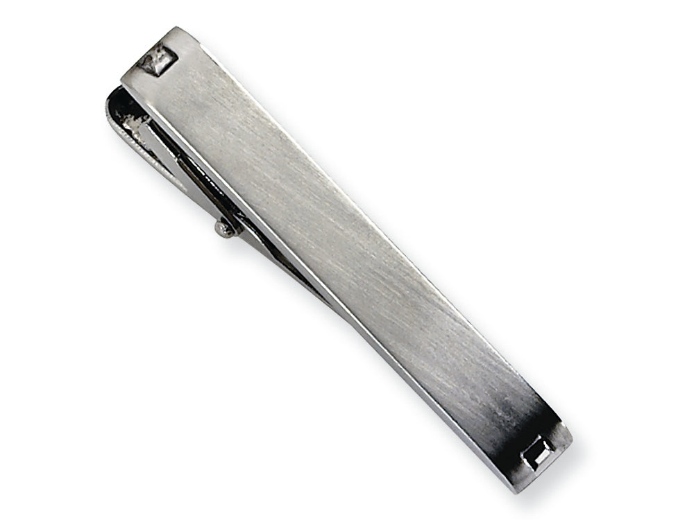 Chisel Stainless Steel Tie Clip
