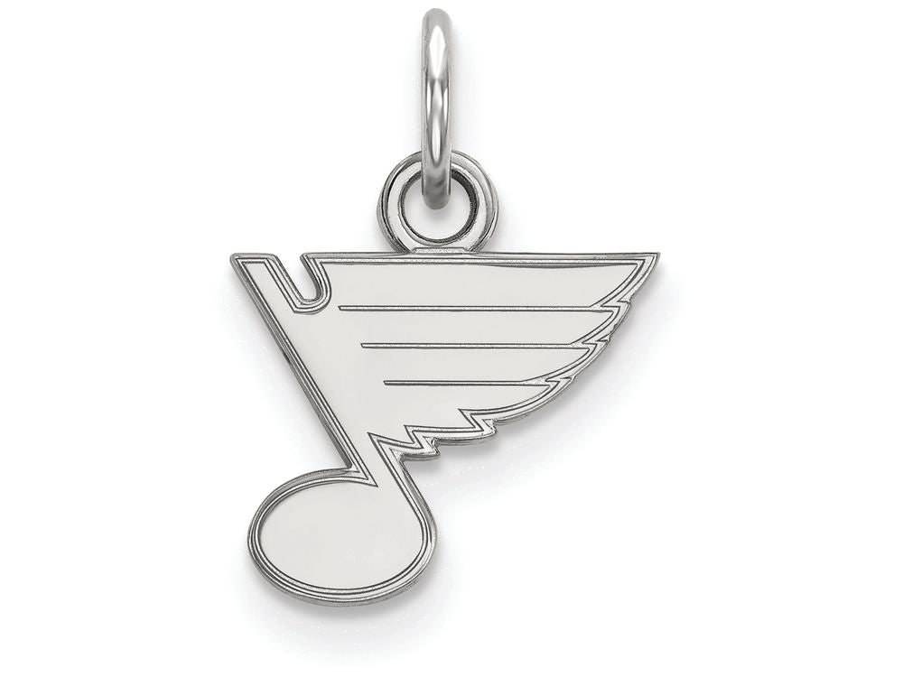 LogoArt Sterling Silver St. Louis Blues Xs Pendant Necklace