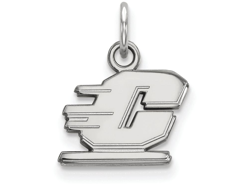 LogoArt Sterling Silver Central Michigan University Xs Pendant Necklace