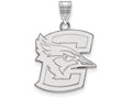 LogoArt Sterling Silver Creighton University Large Pendant Necklace