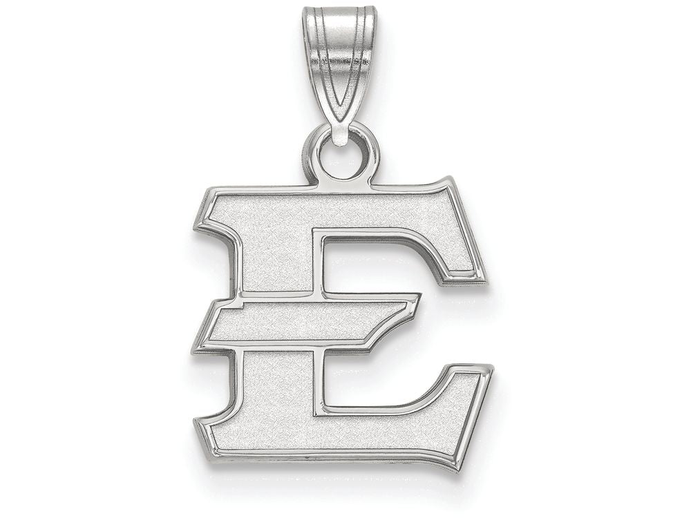 LogoArt Sterling Silver East Tennessee State Small Pendant Necklace