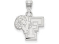 LogoArt Sterling Silver Fordham University Small Pendant Necklace