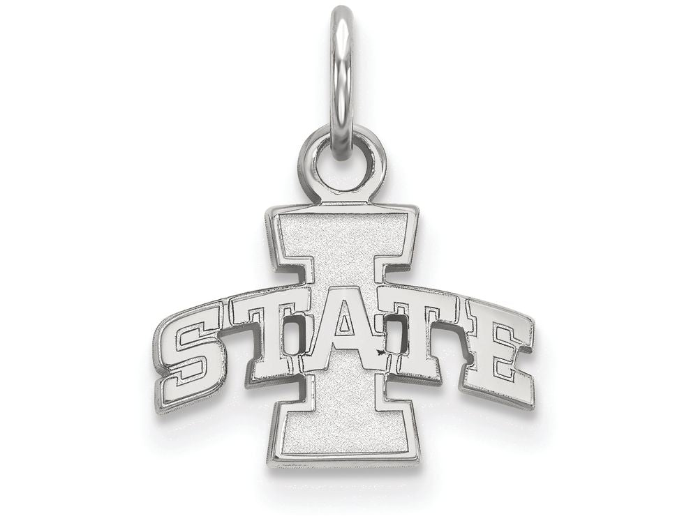 LogoArt Sterling Silver Iowa State University Xs Pendant Necklace