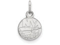 LogoArt Sterling Silver New York Islanders Xs Pendant Necklace
