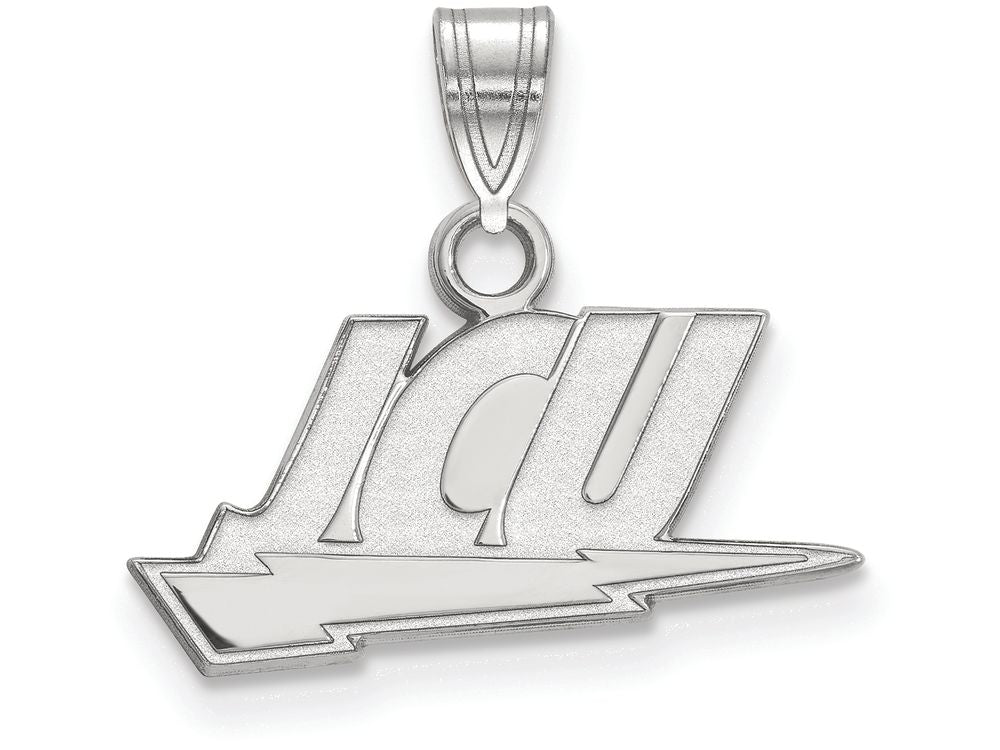 LogoArt Sterling Silver John Carroll University Small Pendant Necklace