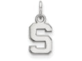 LogoArt Sterling Silver Michigan State University Xs Pendant Necklace
