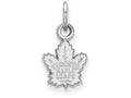 LogoArt Sterling Silver Toronto Maple Leafs Xs Pendant Necklace