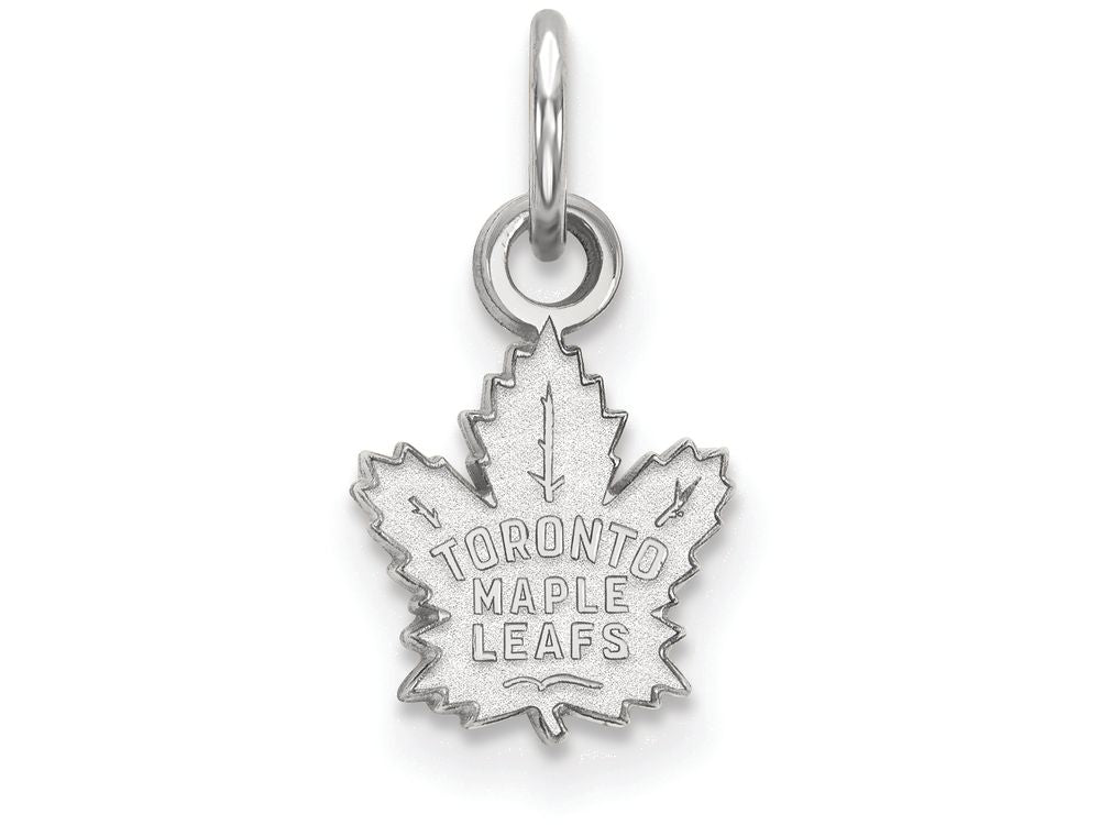 LogoArt Sterling Silver Toronto Maple Leafs Xs Pendant Necklace