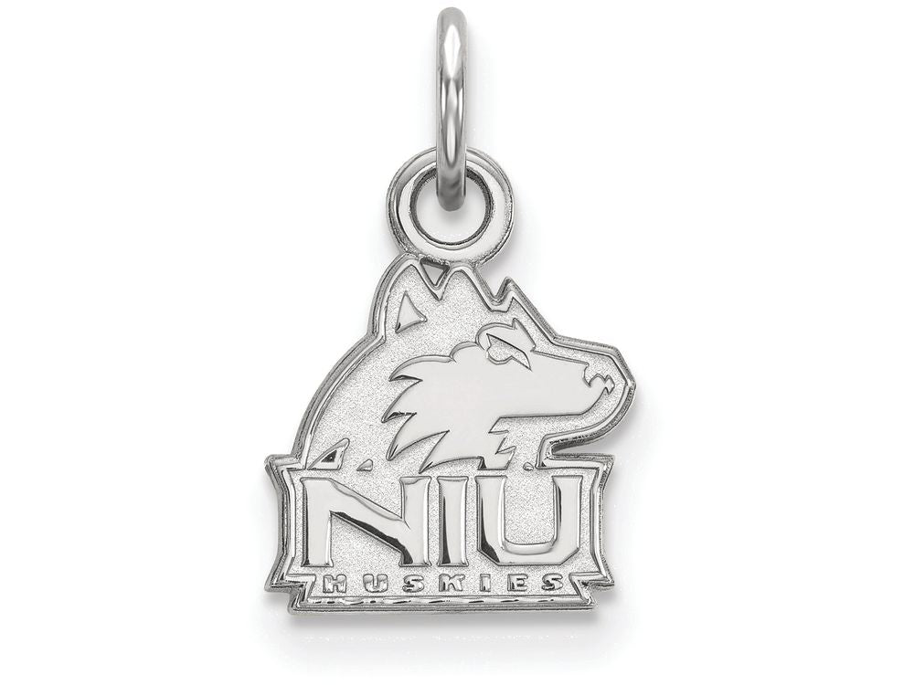 LogoArt Sterling Silver Northern Illinois University Xs Pendant Necklace