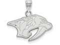 LogoArt Sterling Silver Nashville Predators Small Pendant Necklace