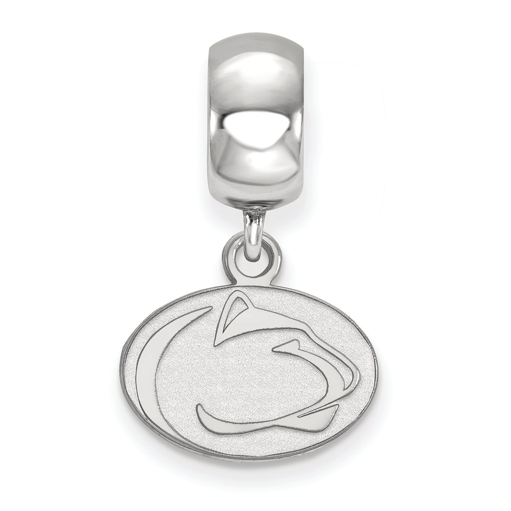 LogoArt Sterling Silver Penn State University Bead Charm Charm Xs Dangle Bead Charm