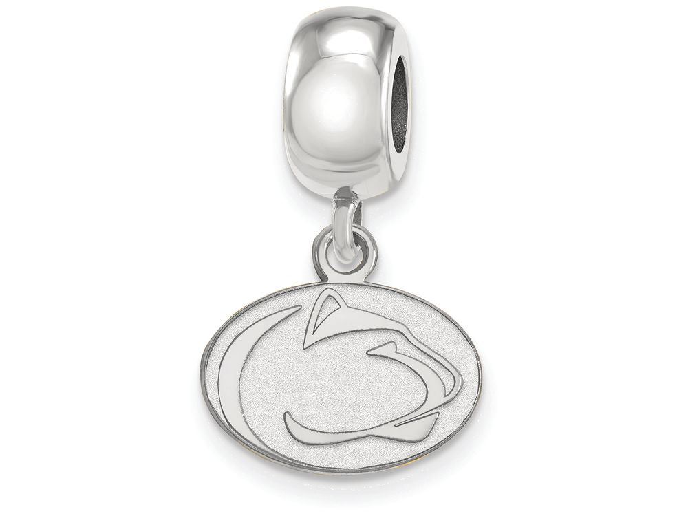 LogoArt Sterling Silver Penn State University Bead Charm Charm Xs Dangle Bead Charm