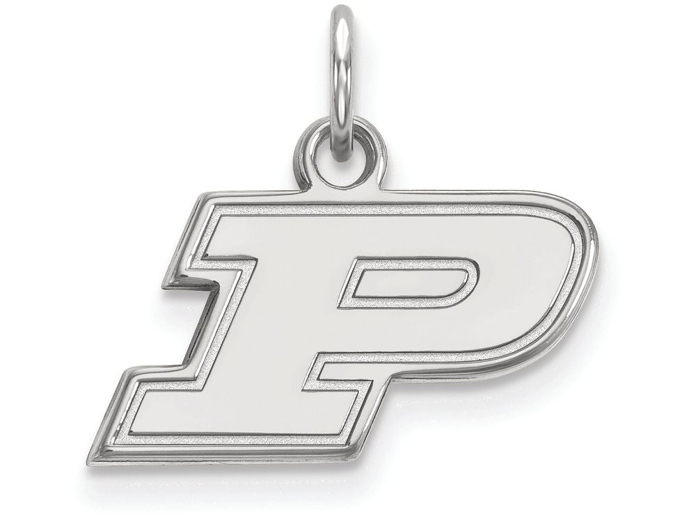 LogoArt Sterling Silver Purdue Xs Pendant Necklace