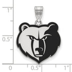 LogoArt Sterling Silver Rutgers Small Pendant Necklace