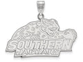 LogoArt Sterling Silver Southern University Large Pendant Necklace