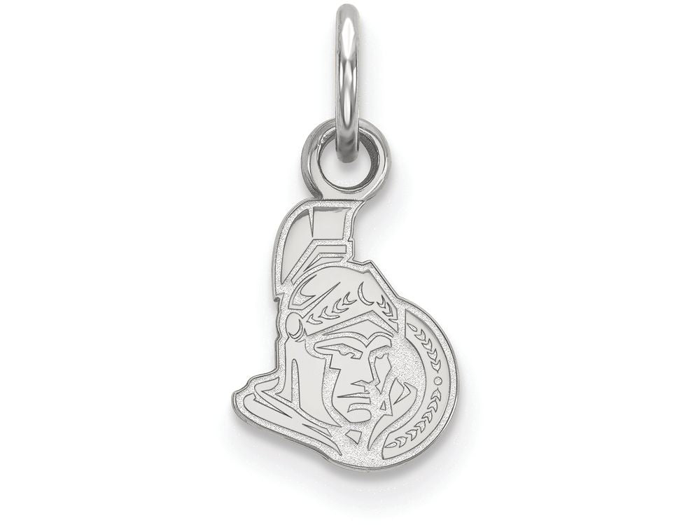 LogoArt Sterling Silver Ottawa Senators Xs Pendant Necklace